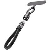 INF Type-C na Type-C PD240W usnjen kabel za polnjenje z vrvico Black, (5000291555) | Shoptok.si
