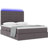  Postelja z dodatnim prostorom za shranjevanje in LED osvetlitvijo, (5000105399) | Shoptok.si