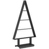  Metalna božićna jelka s stalakom Crna 60 cm Čelik | shoptok.hr
