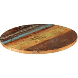  Okrogla mizna plošča 60 cm 25-27 mm trpredelan les | Shoptok.si