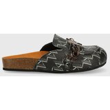 Karl Lagerfeld Natikači KL80441M ODESSA KL ženski, siva barva | Shoptok.si