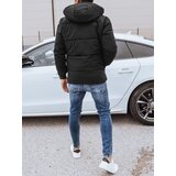 DStreet Zimowa pikowana kurtka męska czarna | shoptok.hr