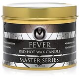 Master Series Fever - parafinska svijeća za tijelo - crvena (120g) | shoptok.hr