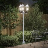  Vrtno svjetlo Bijelo 57 x 49 x 241 cm Aluminij i staklo | Eponuda.com