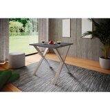 MID.YOU PISALNA MIZA leseni material antracit, srebrne barve | Shoptok.si