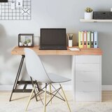 Stolna ploča svjetlosmeđa 120 x 50 x 6 cm tretirana hrastovina | shoptok.hr