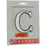 Kućni broj C (Visina: 80 mm, Srebrne boje, Aluminij) Cijene