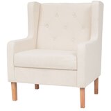  2-dijelni set sofa od tkanine krem bijeli | shoptok.hr