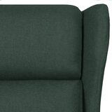 Naslonjač od tkanine tamnozeleni | shoptok.hr