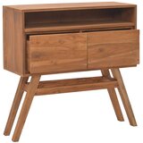  Konzolni stol 80 x 30 x 80 cm od masivne tikovine | Shoptok.si