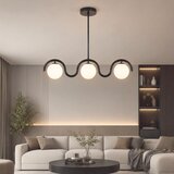 Opviq luster GEDIK-20442, 3 × E27, crni | Eponuda.com