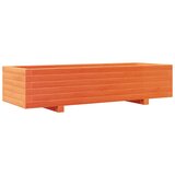  Vrtna sadilica voštano smeđa 110x40x26,5 cm masivna borovina | Eponuda.com