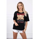 Kesi Blouse with Magic black print Cene