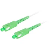 PATCHCORD SM SC/APC-SC/APC SIMPLEX 25M G657B3 PARA INSTALAÇÃO EM, (5000260628)