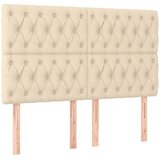  box spring s madracem LED krem 140x190 cm od tkanine | shoptok.hr