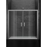 tuš paravan lux 4 hrom profili 170x200cm providno staklo