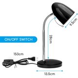 Aigostar Stona lampa 1xE27/36W/230V crna/hrom | Eponuda.com
