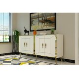 Hanah home komoda arno KB150 white gold Cene