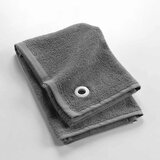 Douceur d intérieur Antracitno siva frotirna bombažna brisača 50x50 cm Cuistot – Cene