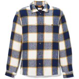 Timberland Srajca dimno modra / svetlo oranžna / bela | Shoptok.si