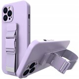 HURTEL rope case etui case obudowa pokrowiec ze smyczą do iphone 13 mini fioletowy, (21910533) | Shoptok.si