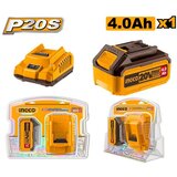 Ingco FBCPK1214E SET 4 AH + PUNJAČ SUPER | ePonuda.com