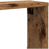 Kockaste zidne police 4 kom boja staro drvo 100x15x30 cm drvene | Eponuda.ba