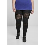 Urban Classics Ladies Flock Lace Inset Leggings Black Cijene