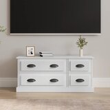 TV ormarić sjajni bijeli 100x35,5x45 cm od konstruiranog drva | Eponuda.ba