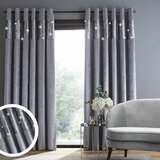 Catherine Lansfield Sive zavjese u setu 2 kom 117x137 cm Crushed Velvet Glamour Sequin – | shoptok.hr