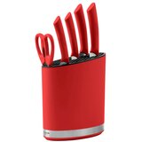 SCANPAN Nož za kruh Spectrum 20x11xh23cm / rdeče / PP, (5000256493) | Shoptok.si