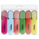 Kores Tekstmarker , Bright Liner, 0,5-5 mm, set od 6 boja, PVC etui Cijene
