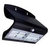 V-tac LED solarno zidno svetlo sa senzorom LED/7W/3,7V 4000K IP65 4000 mAh crna | Eponuda.com