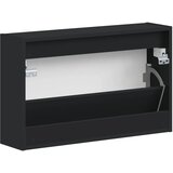  Ormar za cipele na zidu HAARLEM 71 x 17 x 43 cm Crna - Crna | shoptok.hr