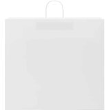  Papirnate vrećice 250 kom s ručkama bijele 54x15x49 cm | shoptok.hr
