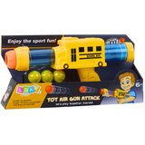 Soft Foam Ball Gun School Bus Yellow 6 pcs. | Shoptok.si