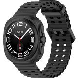 INF Silikonski pašček za uro Samsung Watch Ultra 47 mm Black, (21401962) | Shoptok.si
