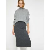 Koton Skirt - Gray - Midi Cene