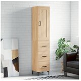vidaXL Visoka komoda hrasta sonome 34 5x34x180cm od konstruiranog drva | shoptok.hr