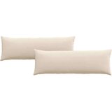 vidaXL jastučići za sofu 2 pcs bež 120 x 40 cm tkanina | shoptok.hr