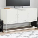 Furnova TV omarica bela 100,5x39x60,5 cm jeklo, (21924439) Cene