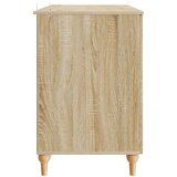  Stol s policom Sonoma 142,5 x 50 x 75 cm Konstruirano drvo | Eponuda.com