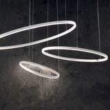Ideal Lux led luster na sajli oracle slim LED/28W/230V 3000K prečnik 50 cm bela | Eponuda.com