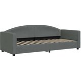  Dnevni krevet na razvlačenje tamnosivi 80 x 200 cm od tkanine | shoptok.hr