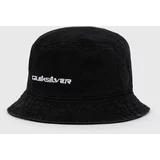 Quiksilver Pamučni šešir boja: crna, pamučni