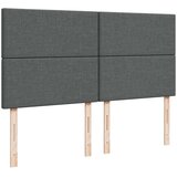 vidaXL Box spring postelja z vzmetnico temno siva 180x200 cm blago | Shoptok.si