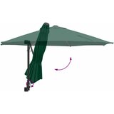  Vrtni suncobran Zelena 248 x 248 x 148 cm Poliester i čelik | shoptok.hr
