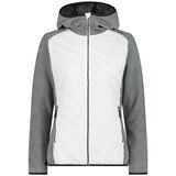 CMP woman jacket hybrid fix hood, ženska jakna a planinarenje, bela 33H5376 Cene