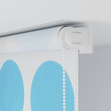  Roleta za tuš 140 x 240 cm s uzorkom krugova | shoptok.hr