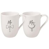  ŠALICE MR AND MRS 0,28L SET 2/1 8407 STATEMENT | Eponuda.ba